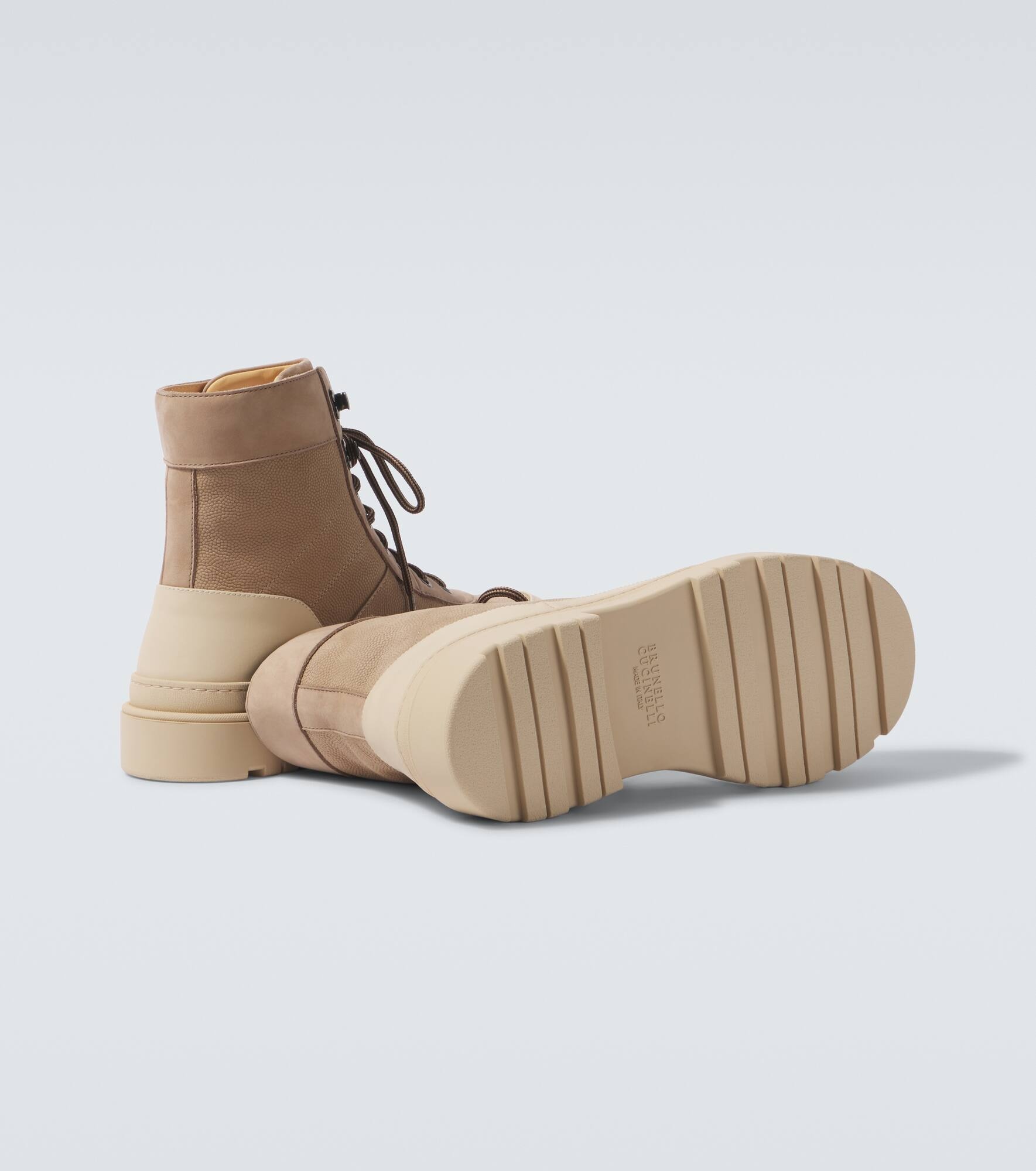 Leather hiking boots - 7