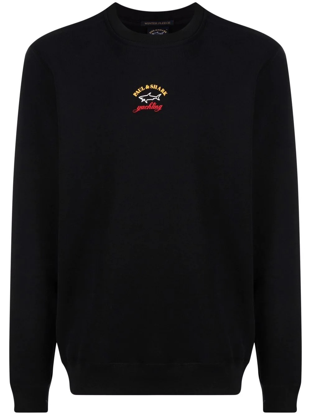 logo print sweatshirt - 1