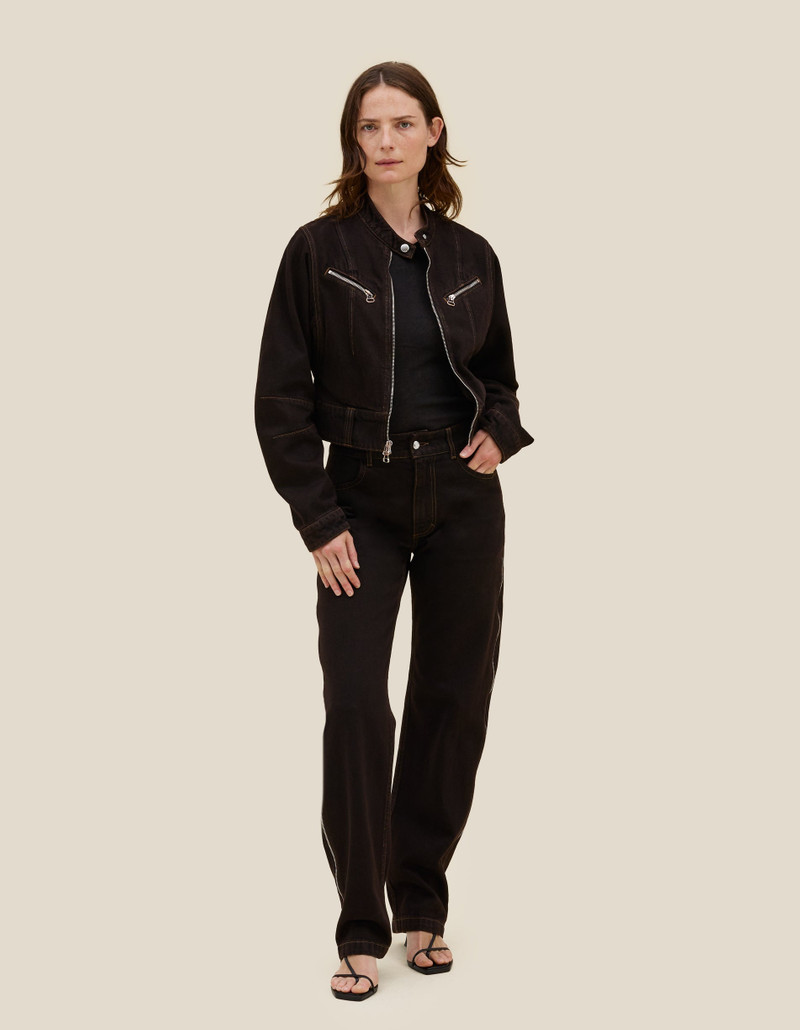 ECKHAUS LATTA ZIPPED JEAN outlook
