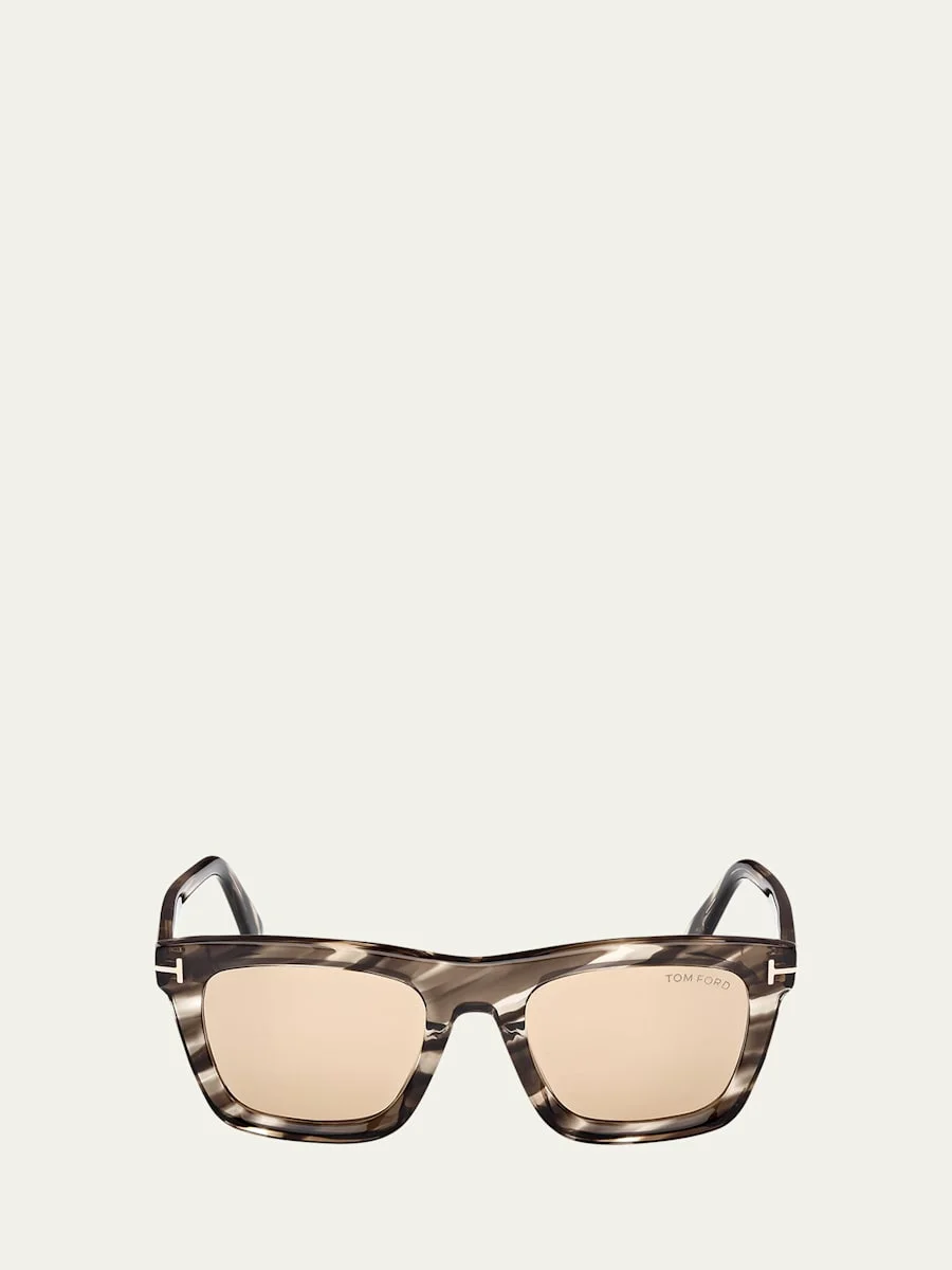 Men's Lelio Acetate Square Sunglasses - 1