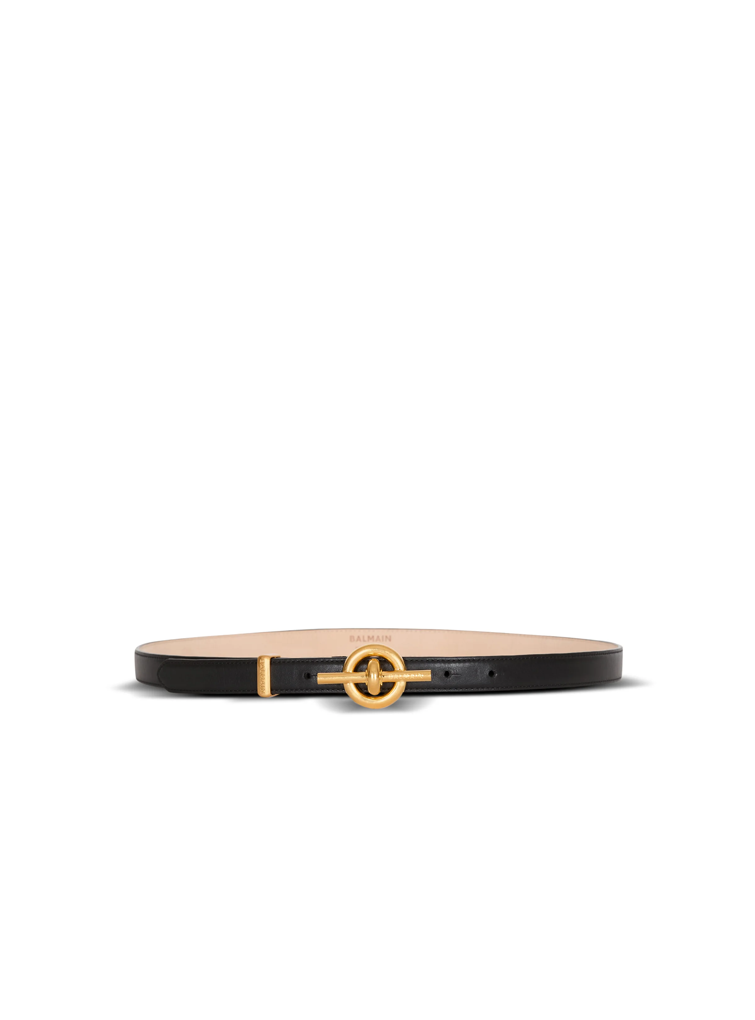 Calfskin T-Bar belt - 1