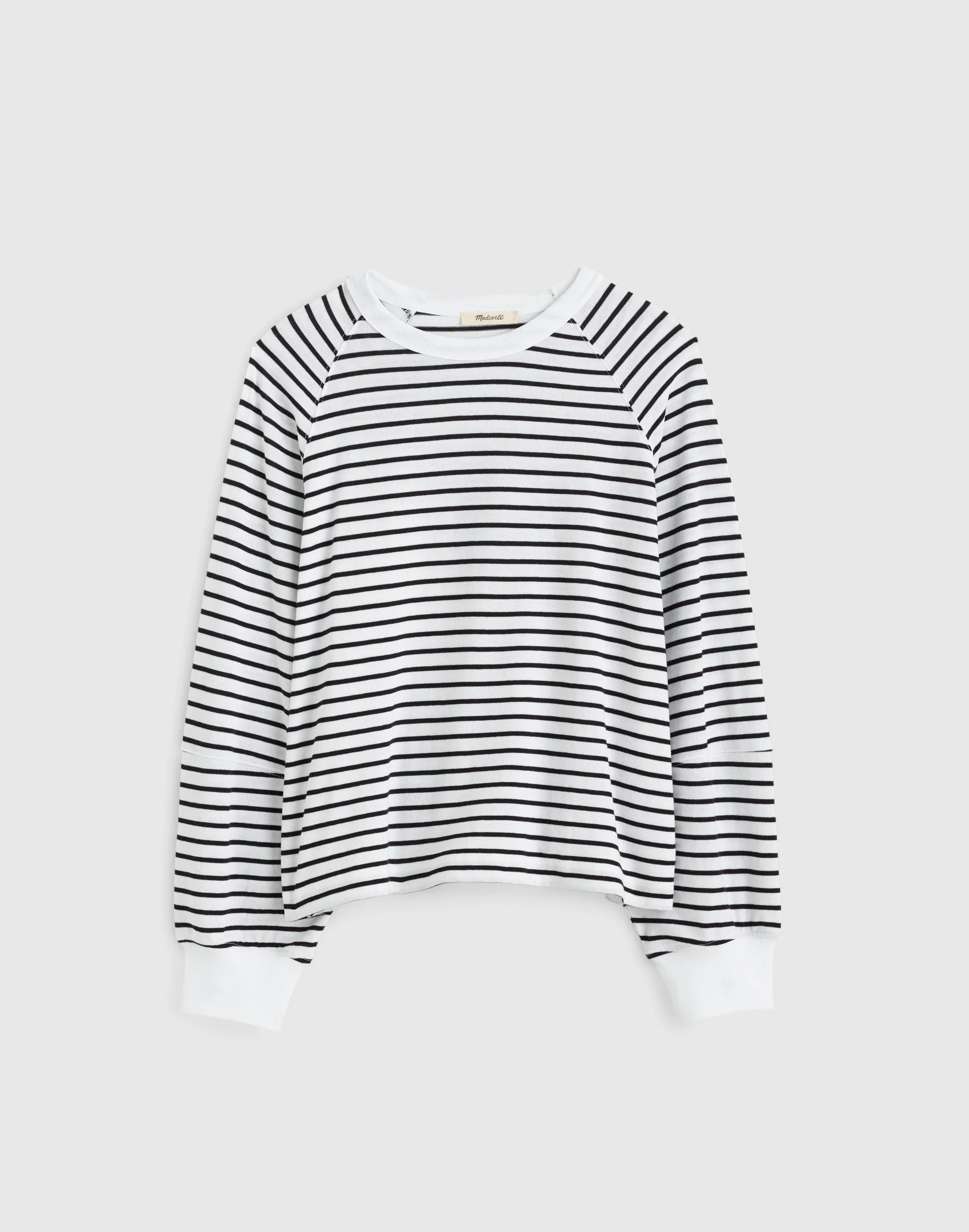 Relaxed Long-Sleeve Raglan Tee - 1