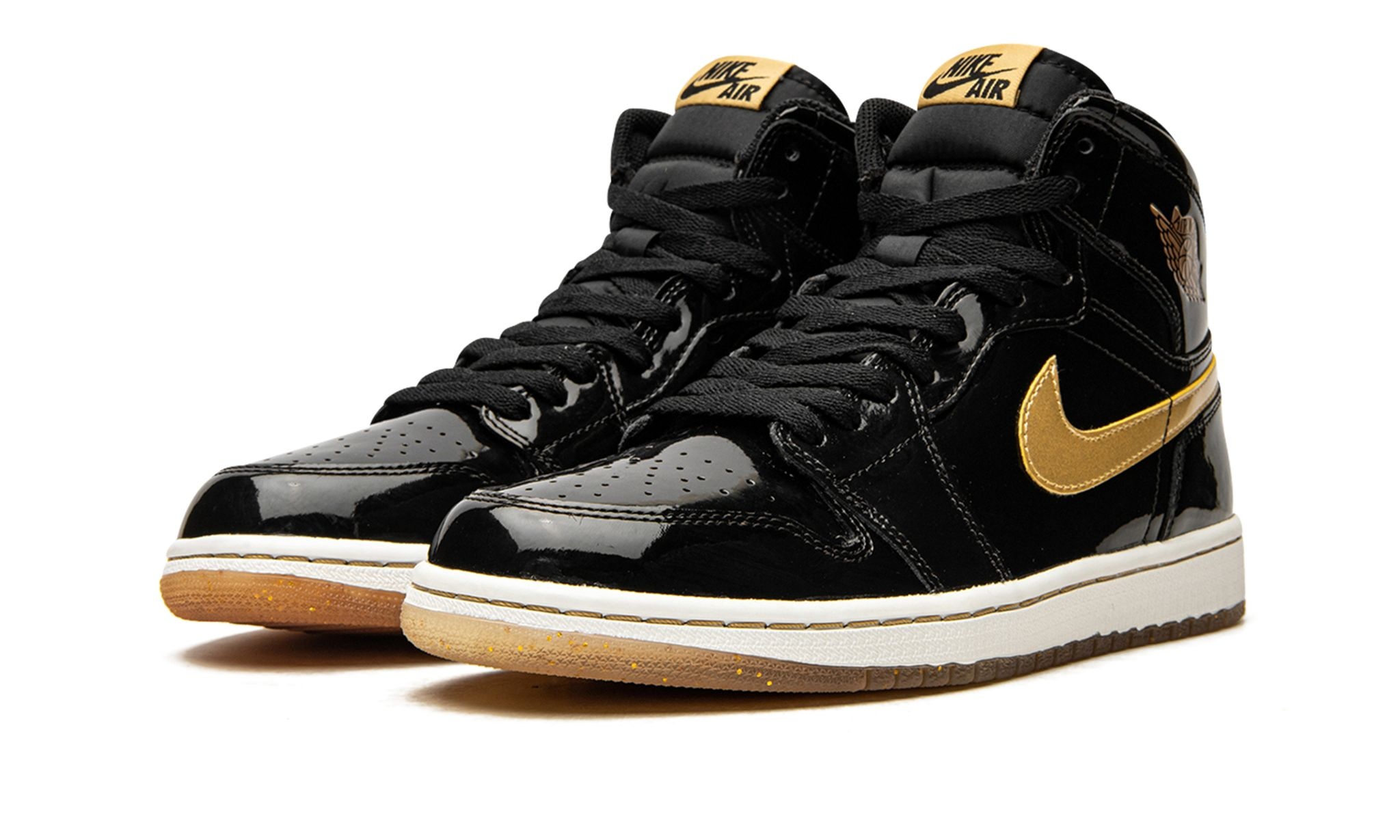 Air Jordan 1 Retro High OG "Black/Metallic Gold" - 2