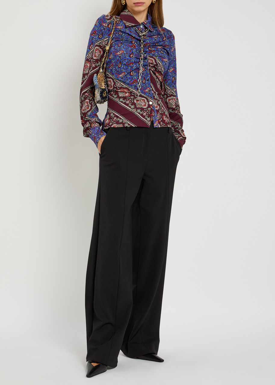 Rabanne Printed Stretch-jersey Shirt - 4
