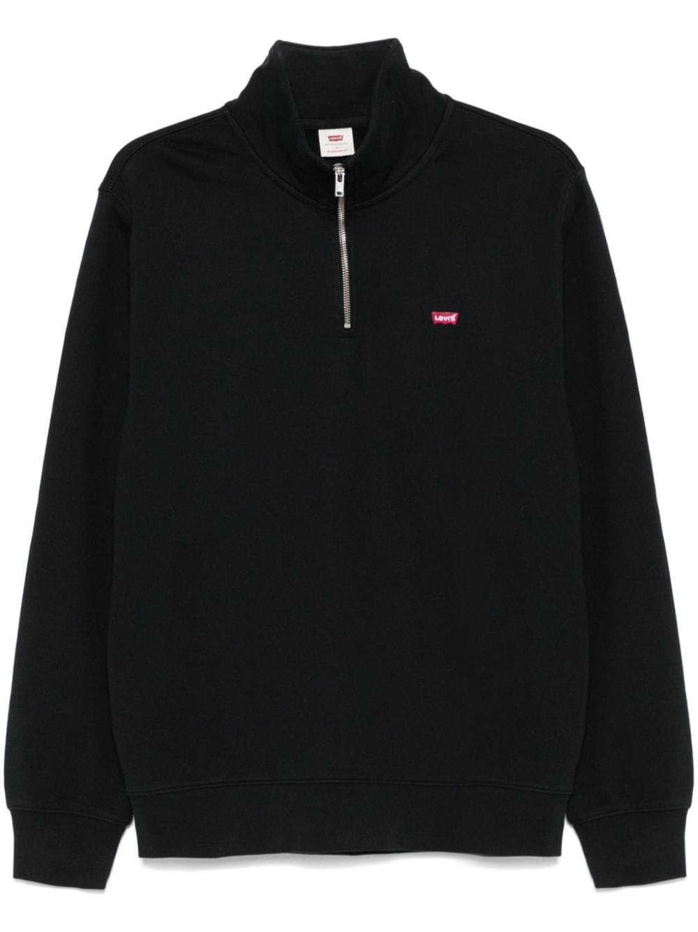 logo-patch sweatshirt - 1