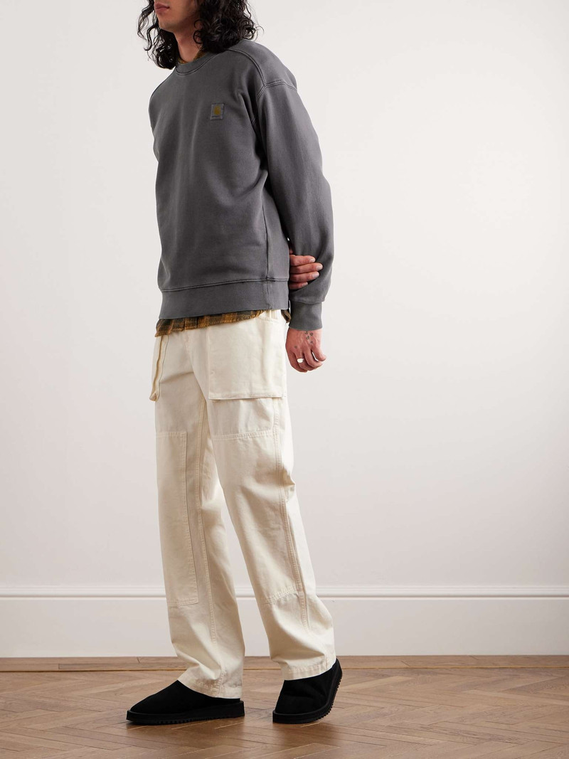 Carhartt Nelson Logo-Appliquéd Garment-Dyed Cotton-Jersey Sweatshirt outlook