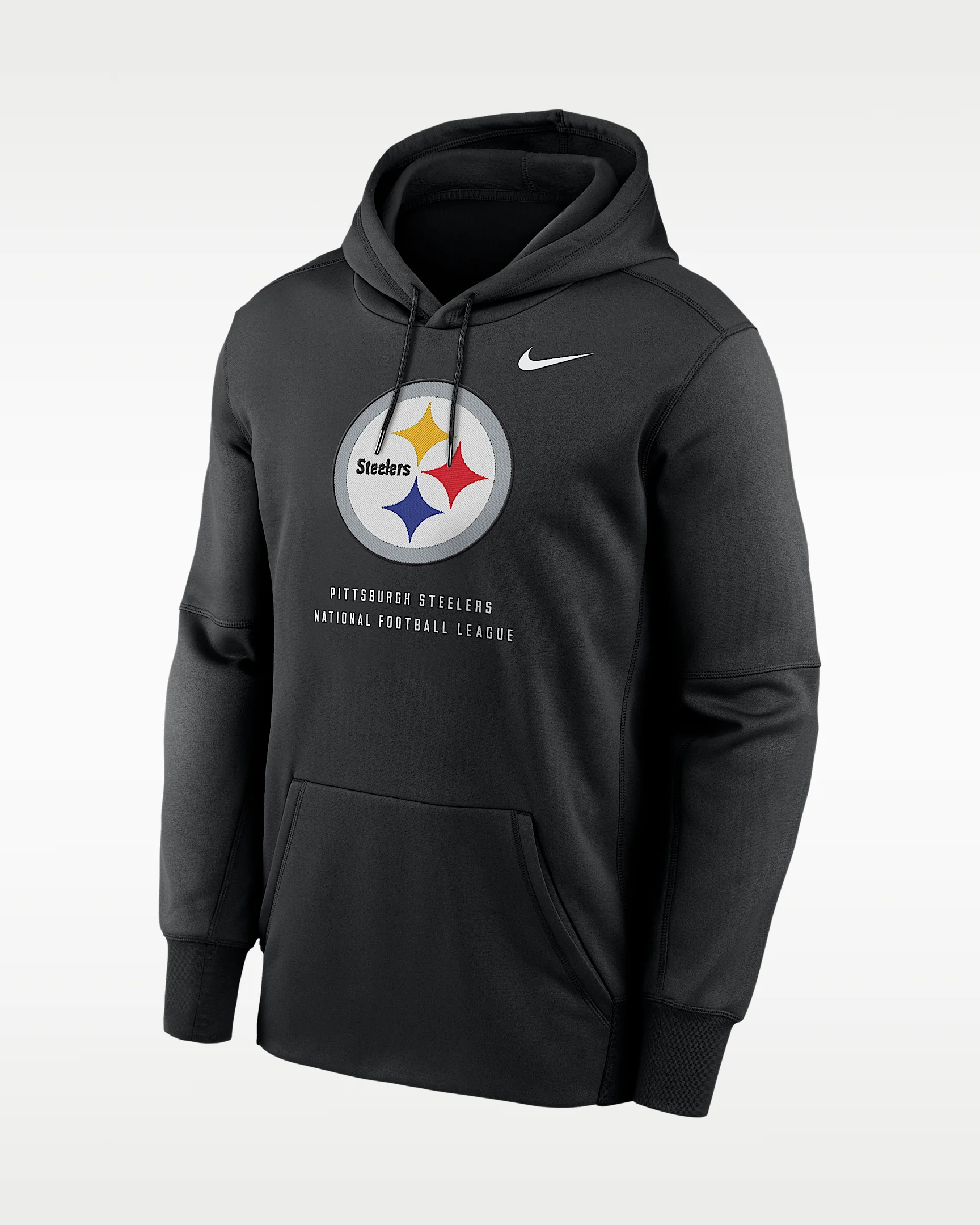 Pittsburgh Steelers Men's Nike Therma NFL Pullover Hoodie - 1