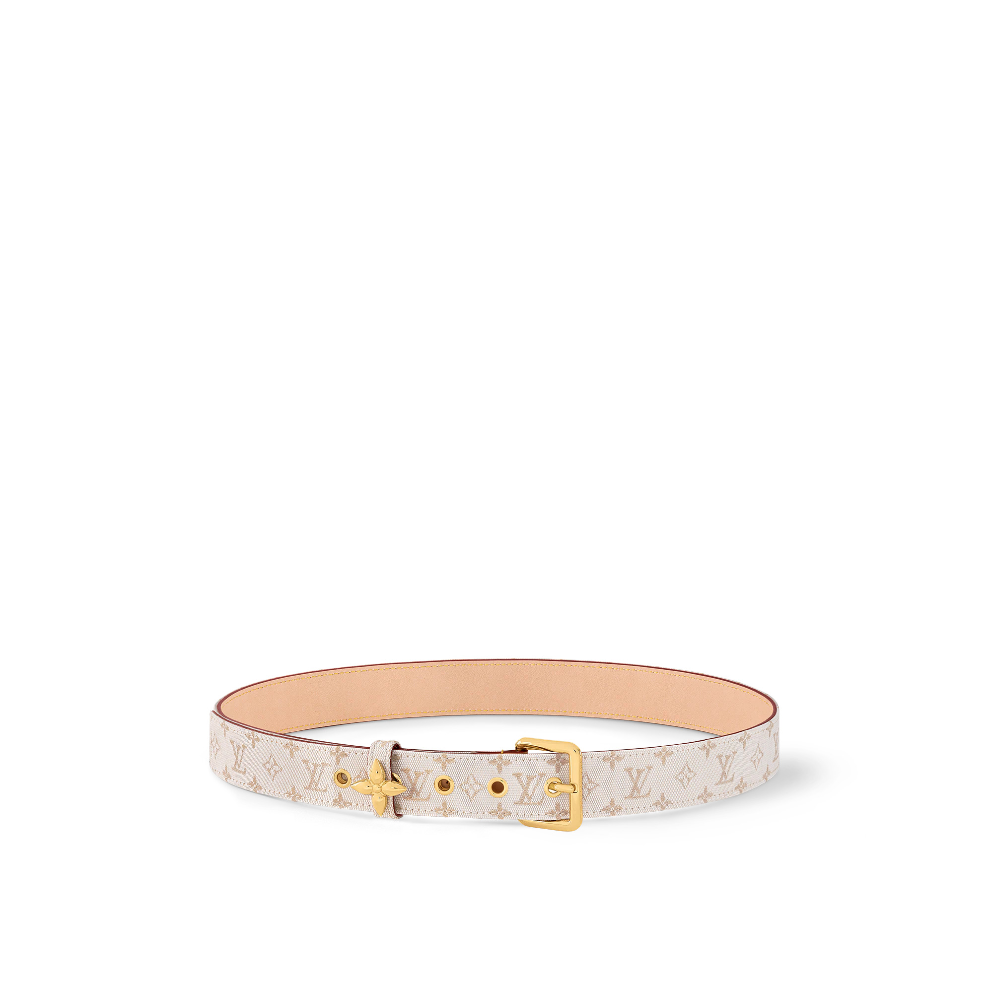 LV Flowergram Ardillon 30mm Belt - 1