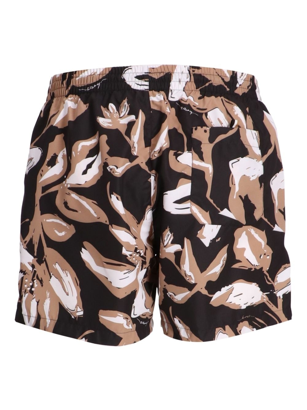 floral-print swim shorts - 2