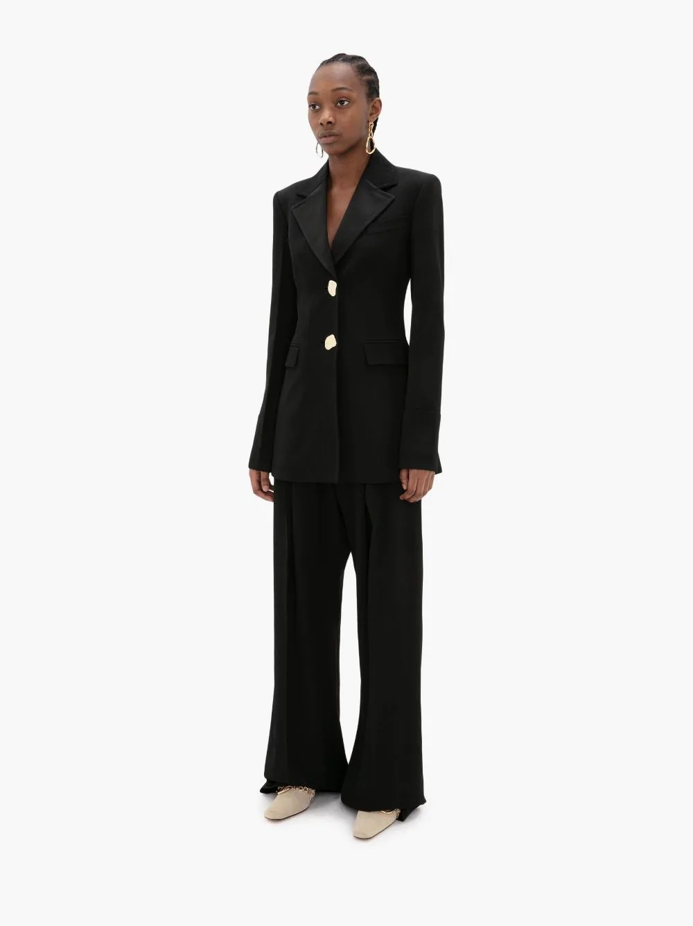 TAILORED FOLD-OVER CUFF JACKET - 3