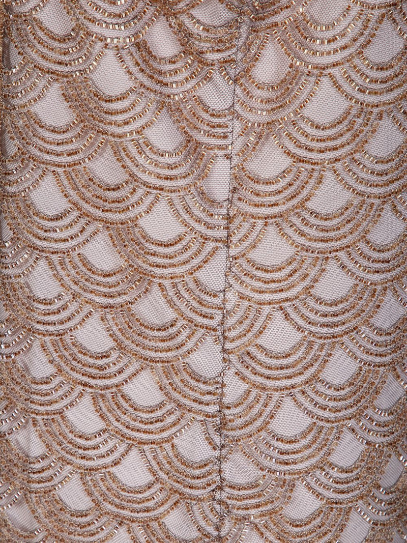 scallop embellished mini dress 3