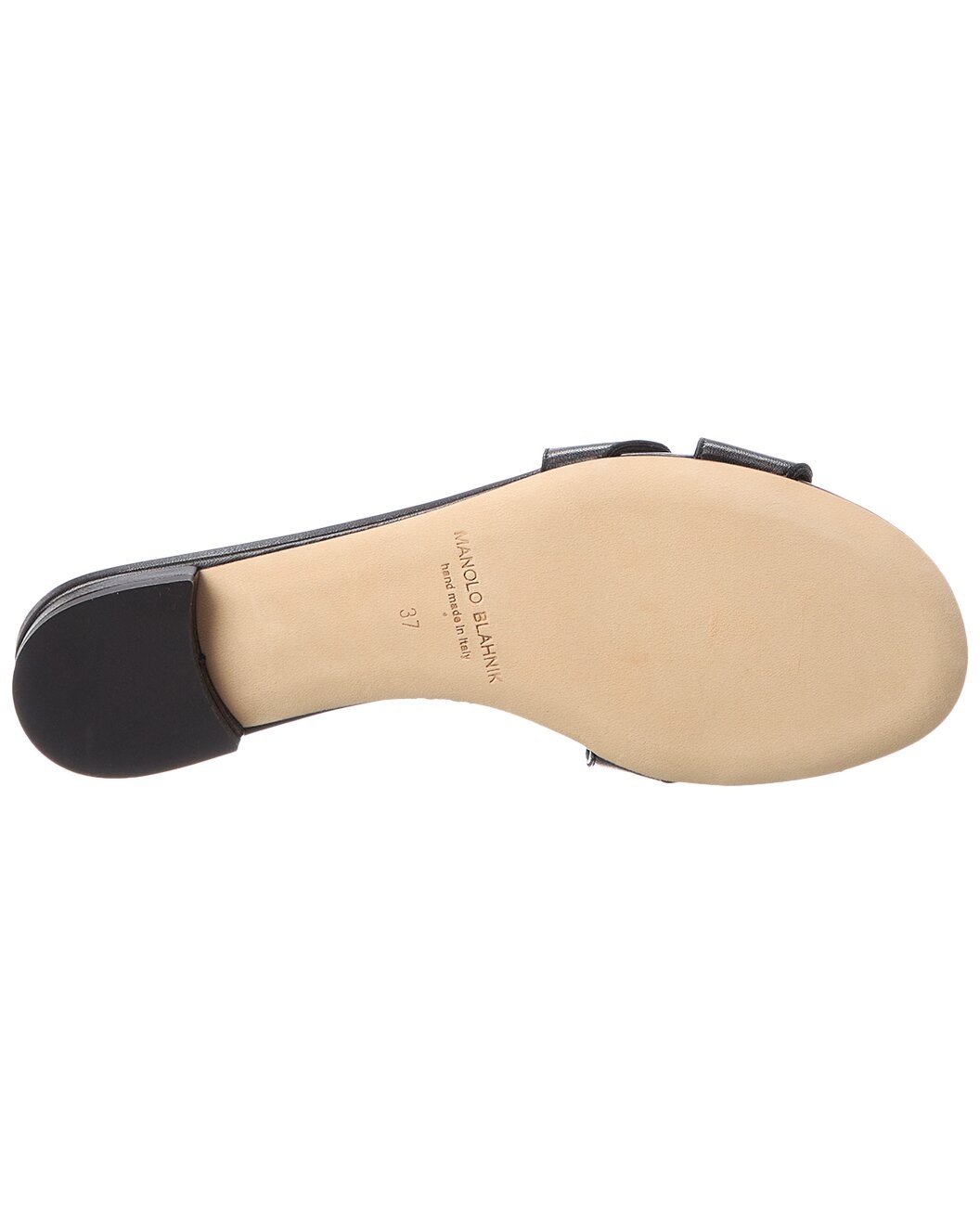Manolo Blahnik Haribalamu Leather Sandal - 4