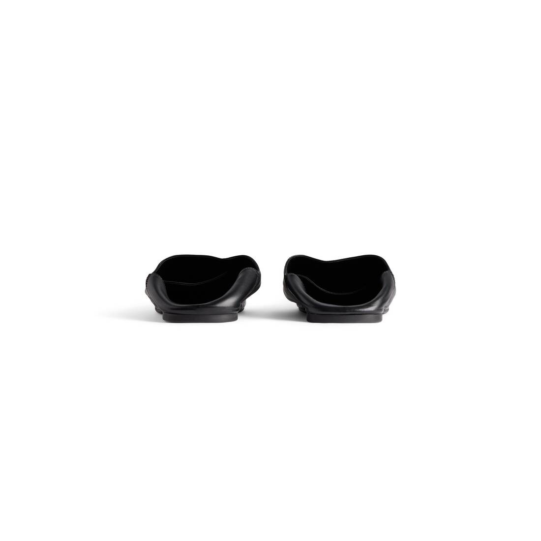 Men's Flat Mule in Black - 5