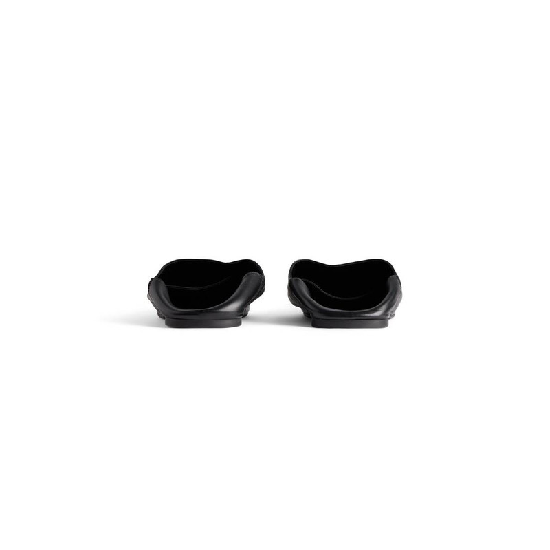 Men's Flat Mule in Black 5