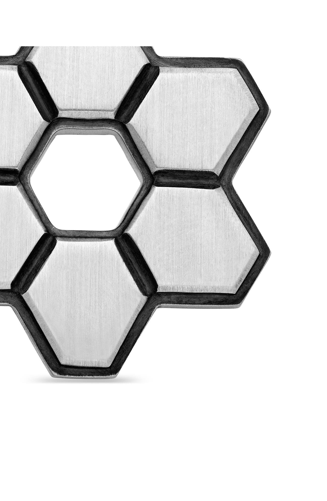David Yurman Deco Star of David Pendant with Pavé Black Diamonds in Silver/Black Diamond at Nordstro - 7