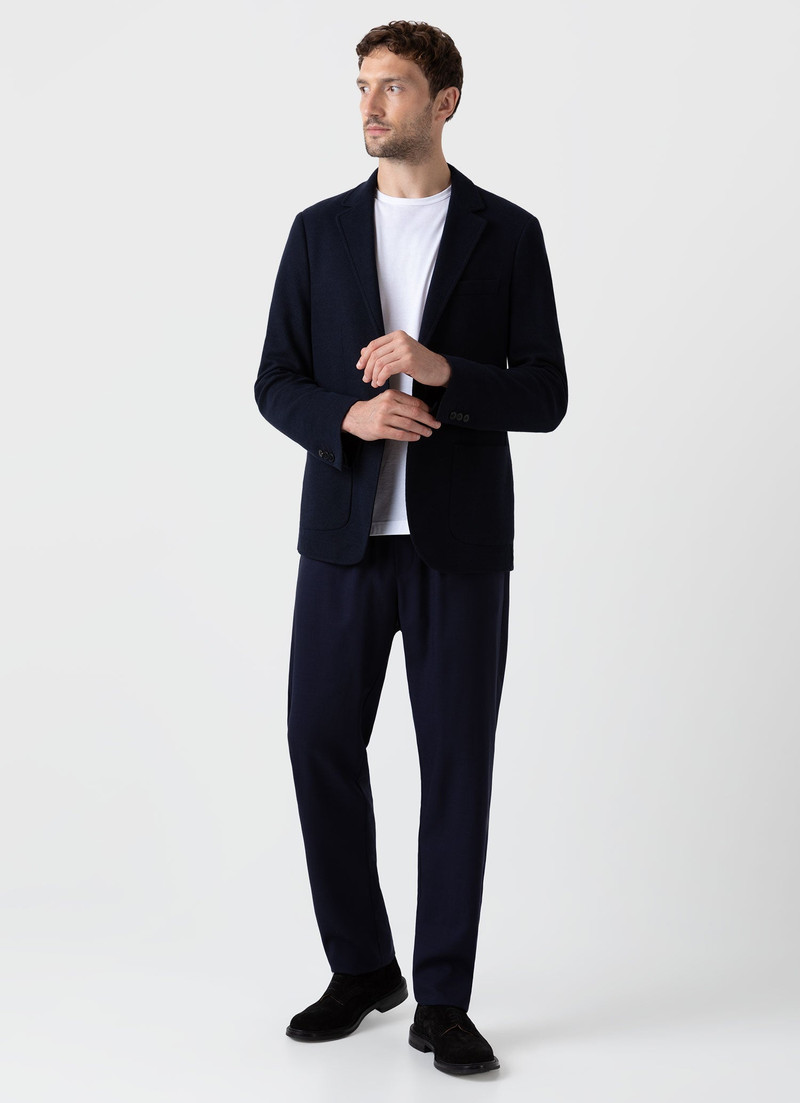 Sunspel Unstructured Pique Blazer outlook