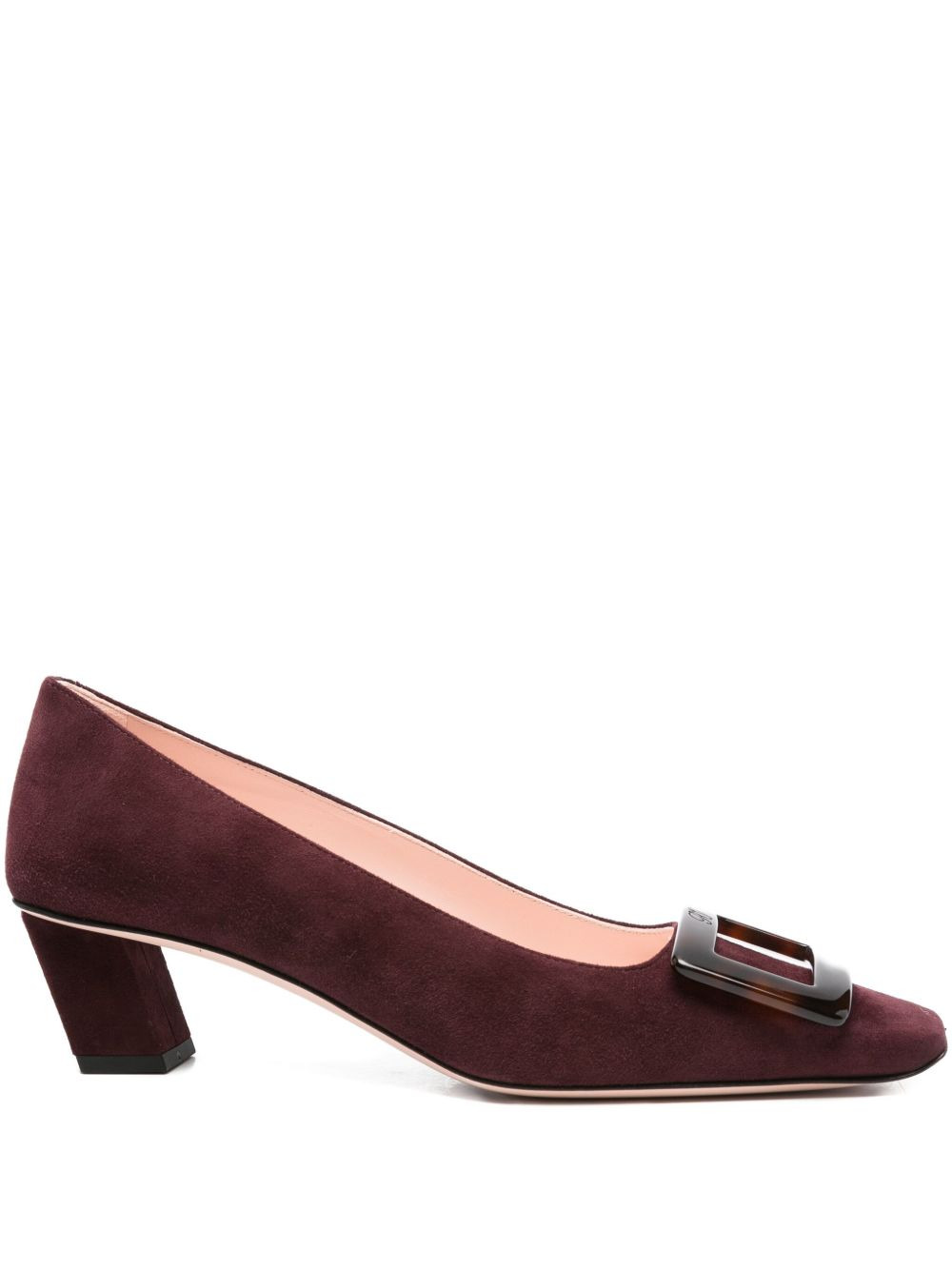 Roger Vivier Women Belle Vivier Turtle Leather Pumps - 1
