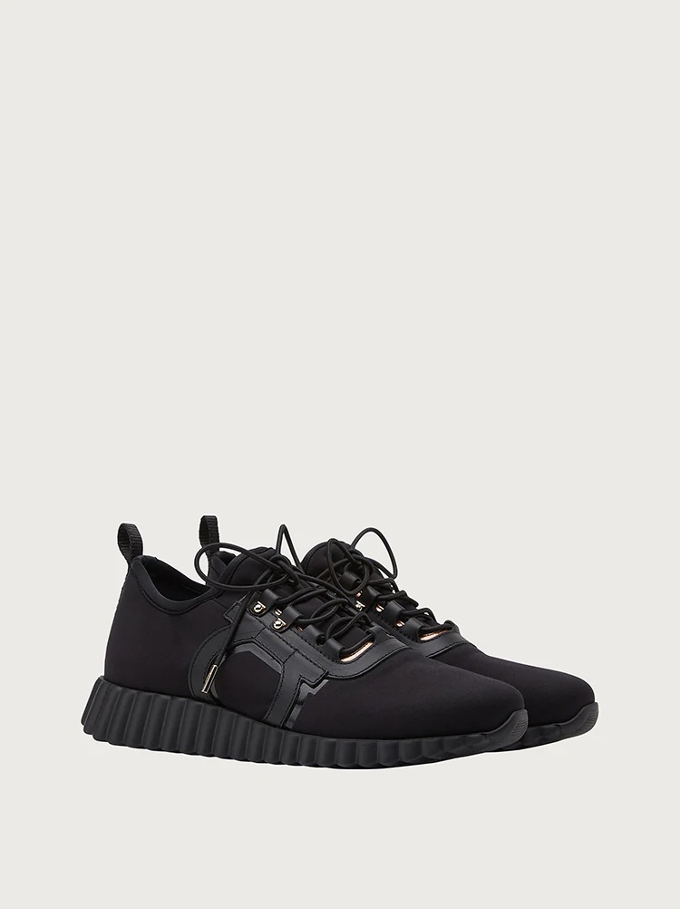 SNEAKER WITH WAVY SOLE - 2