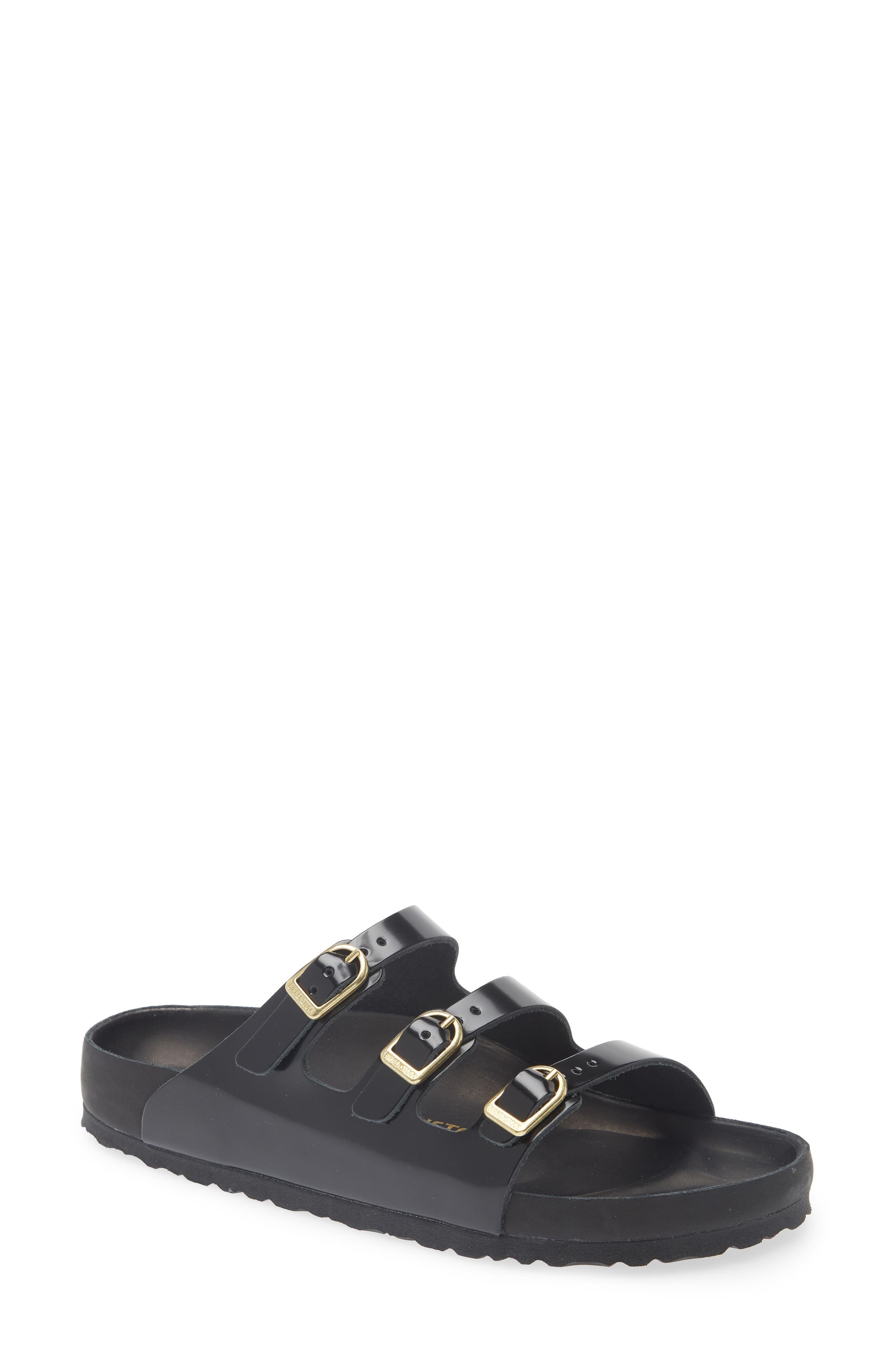 Birkenstock Florida Sandal in Black at Nordstrom - 1
