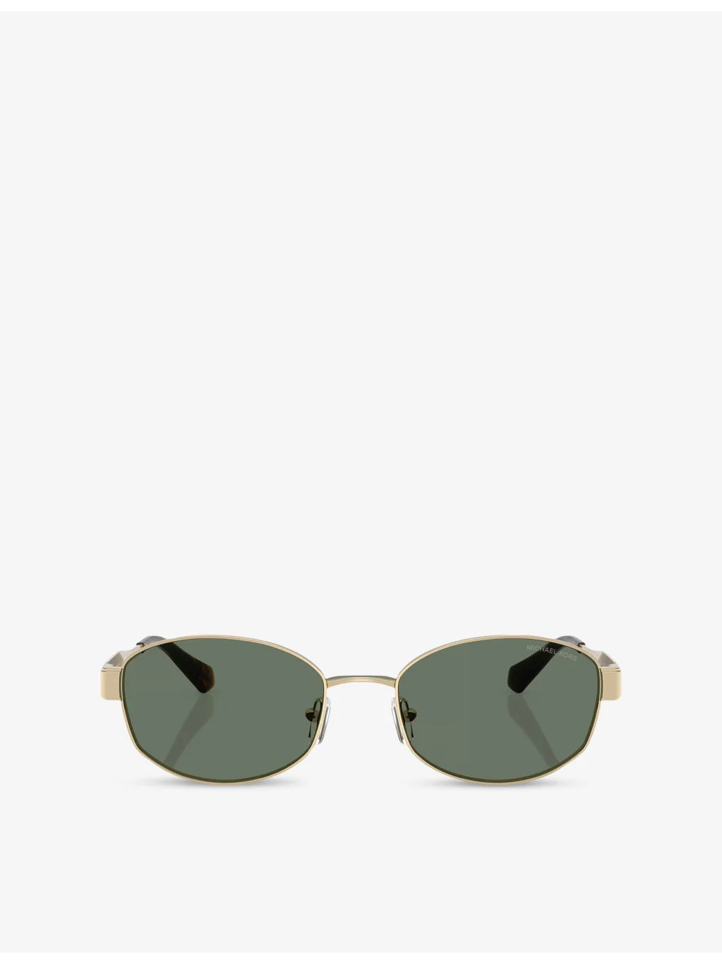 MK1161 Monte Carlo Oval-Frame Metal Sunglasses - 1