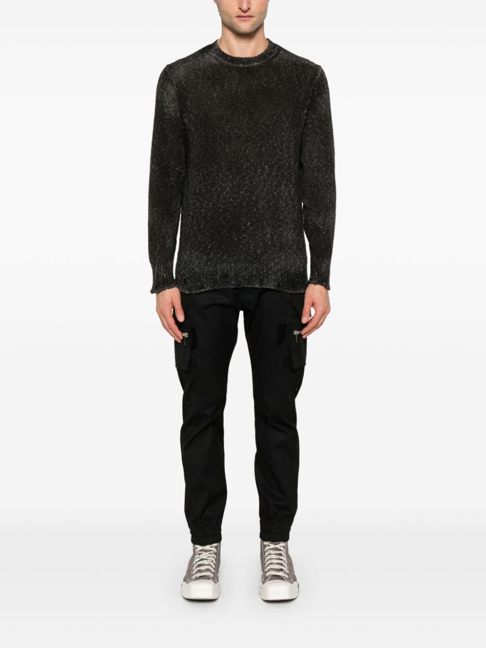 distressed sweater - 2