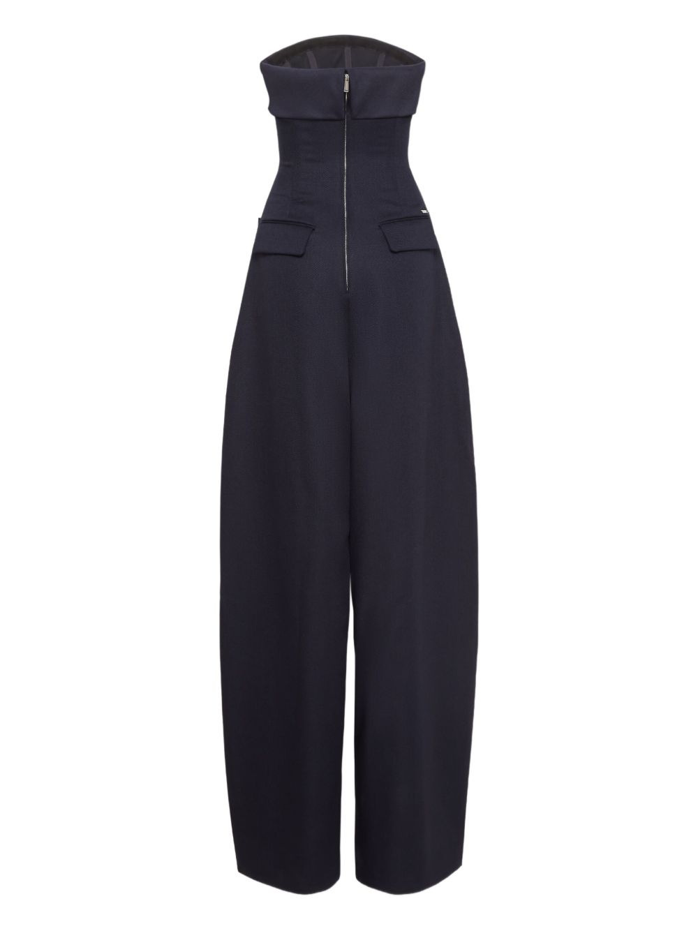 strapless jumpsuit - 2
