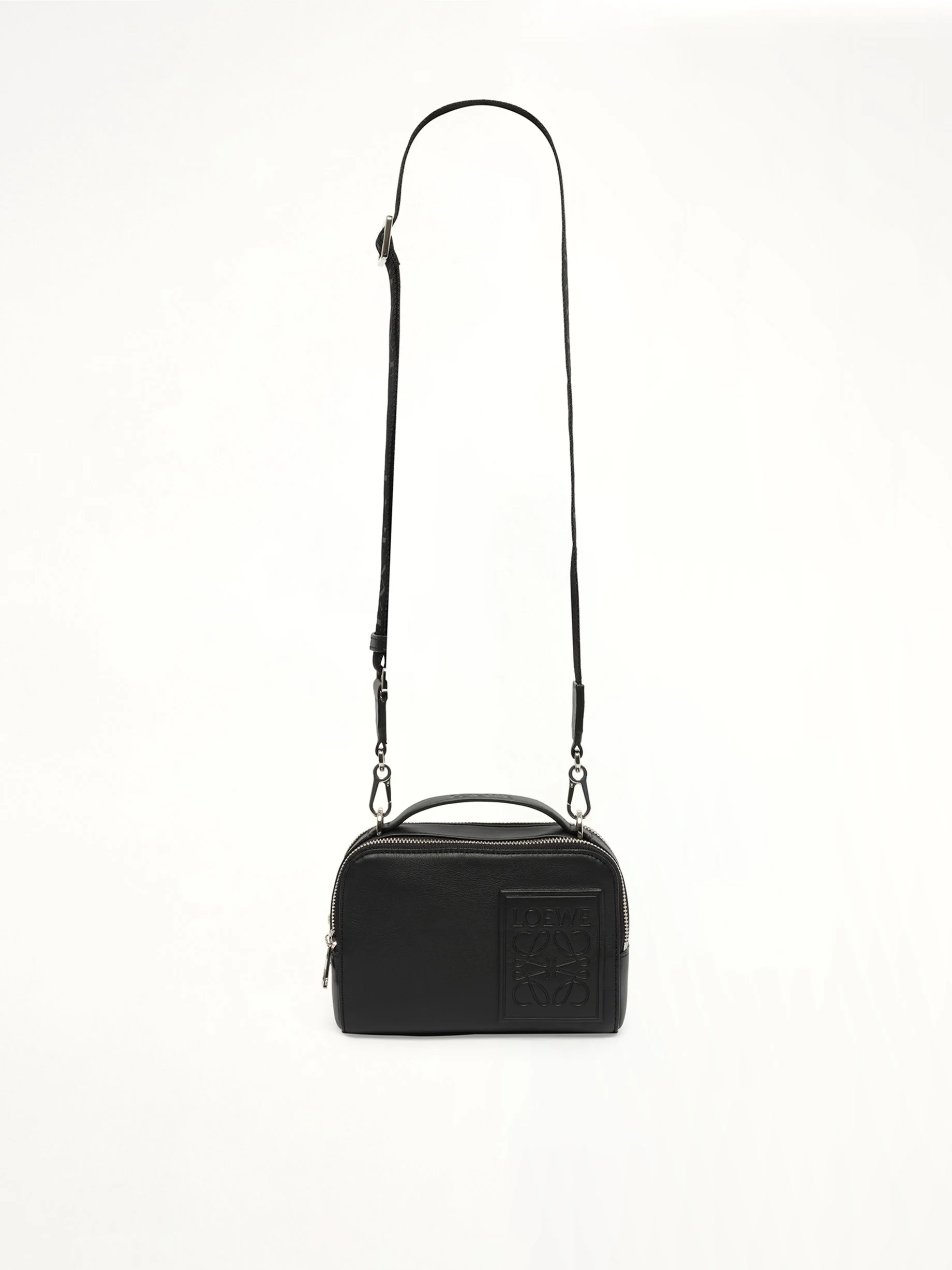 Loewe Patch Camera Bag Mini in Black - 1