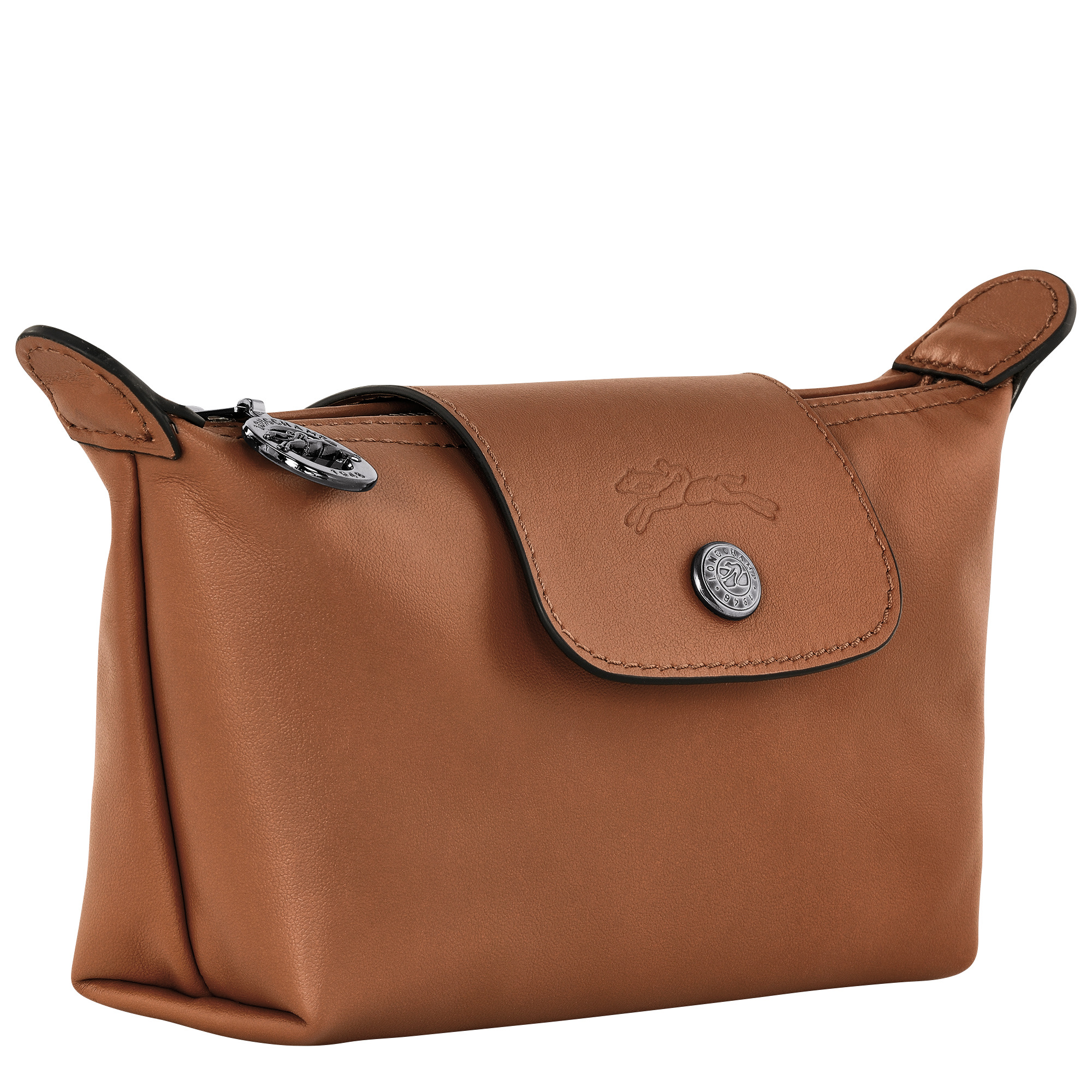 Le Pliage Xtra Pouch Cognac - Leather - 2