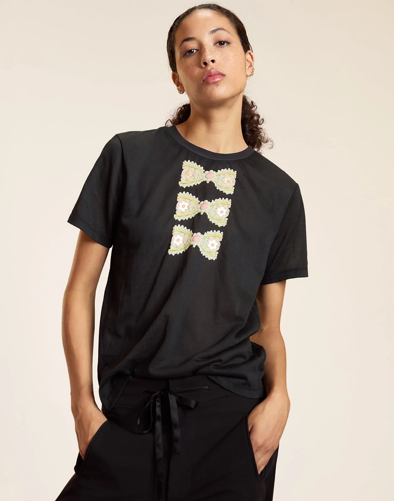 Foil Printed Tee - 1