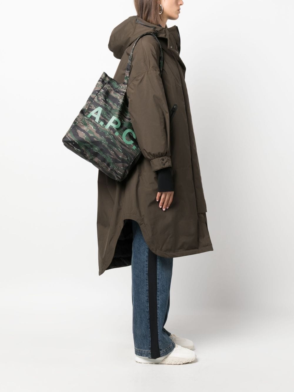 logo-print tote bag - 2