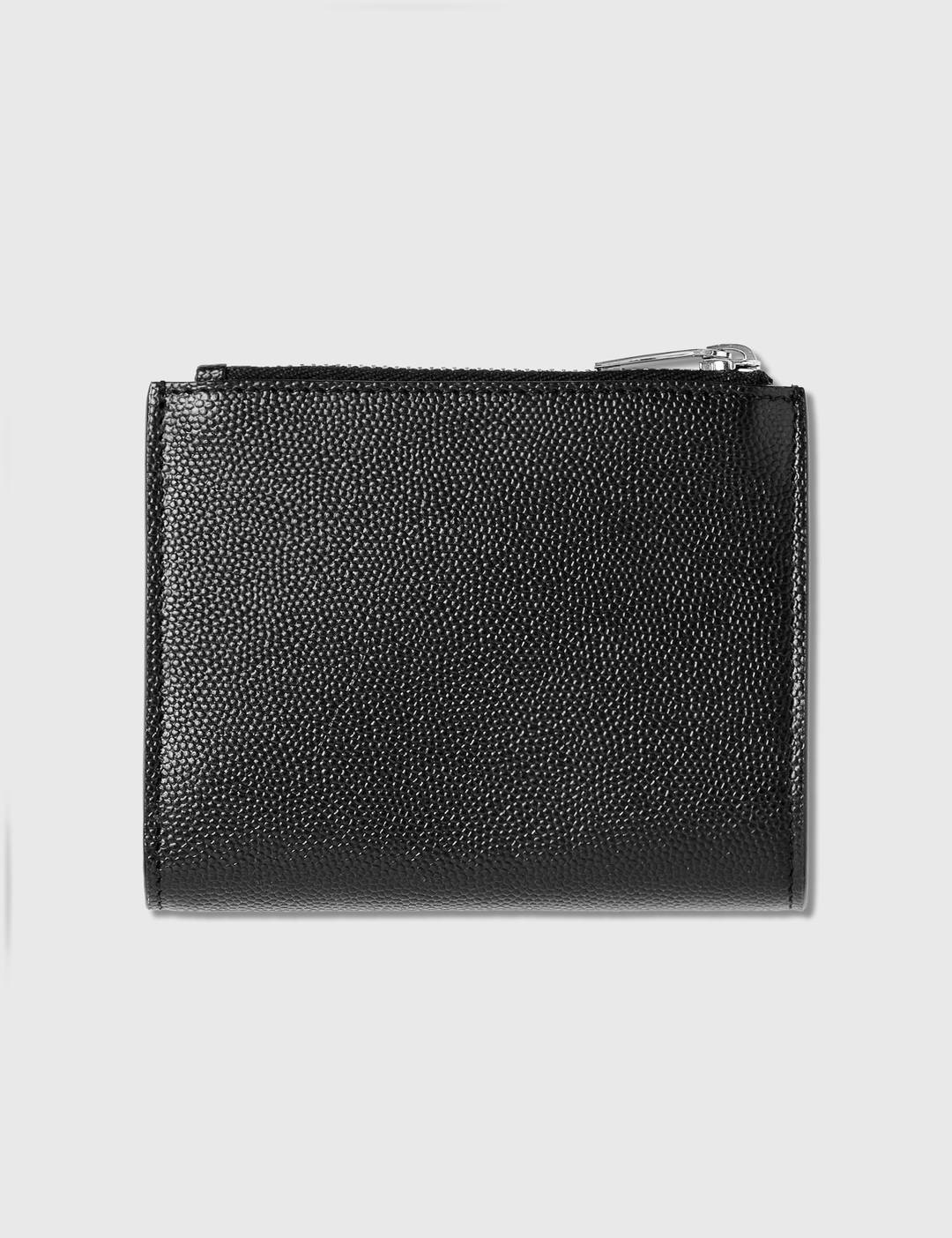 Grain Leather Zipped Card Holder - 3