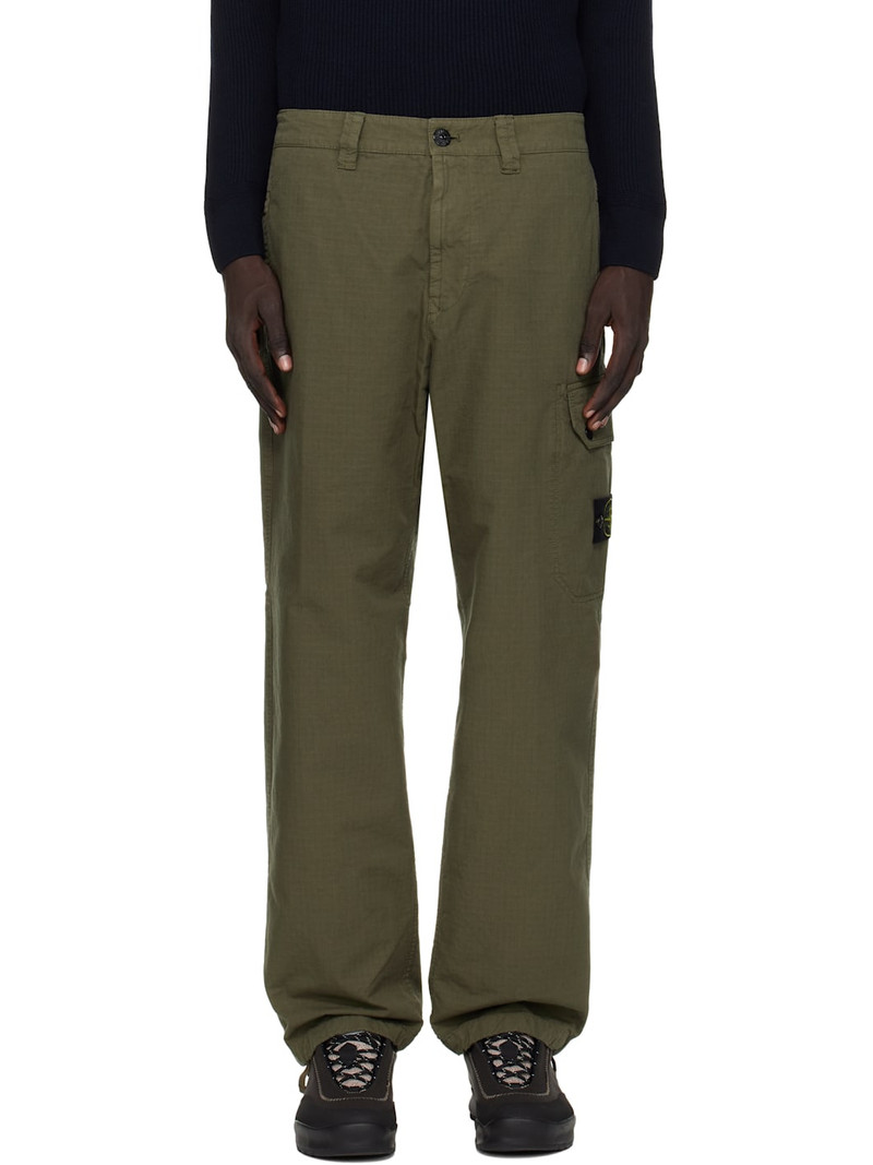 Green 3100011 Organic Cotton Ripstop Cargo Pants 1