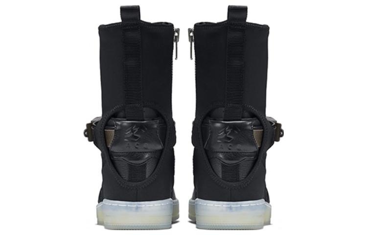 Acronym x NikeLab Air Force Downtown 1 Hi SP 'Black Olive' 649941-003 - 4