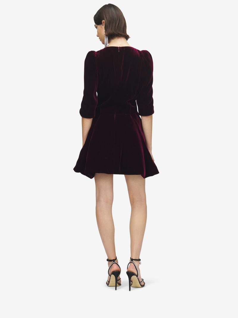 Velvet Mini Dress 4