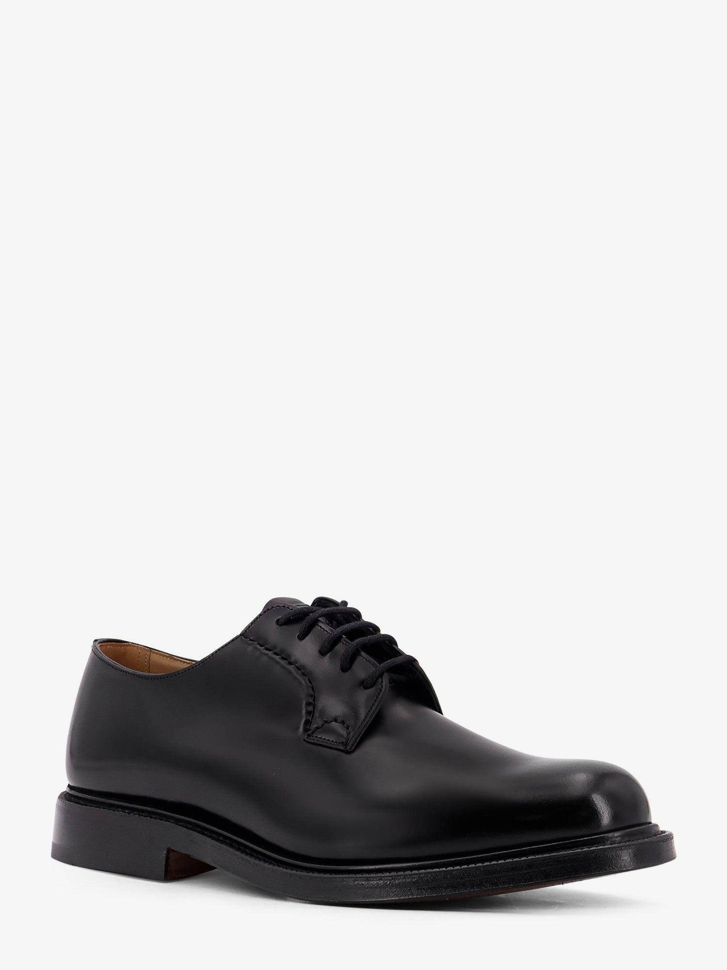 SHANNON LEATHER LACE-UP SHOES - 2