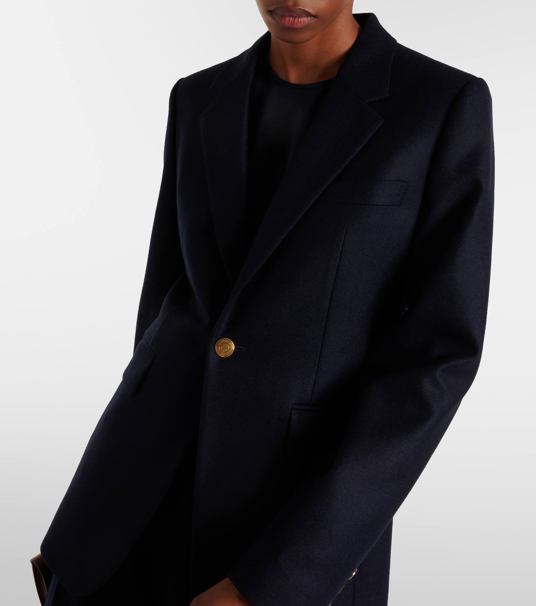 Hellen wool and cashmere flannel jacket - 6