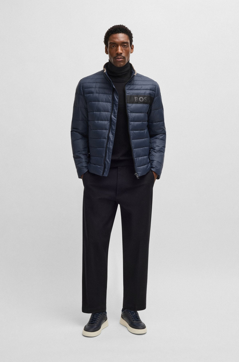 BOSS WATER-REPELLENT JACKET WITH 3D LOGO TAPE outlook