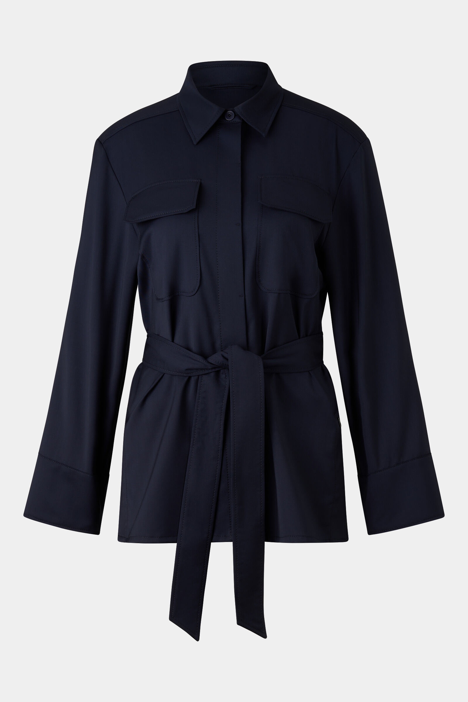 Ysette blouse in Navy blue - 1