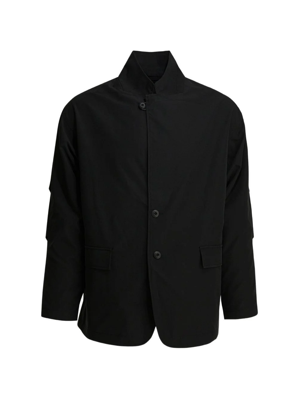button-up flap-pocket jacket - 1