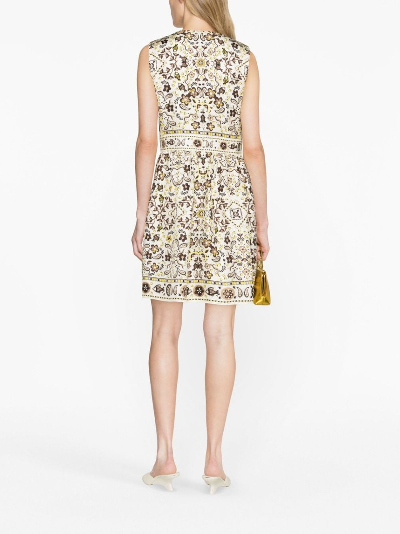 Pisces Dream-print silk dress 4