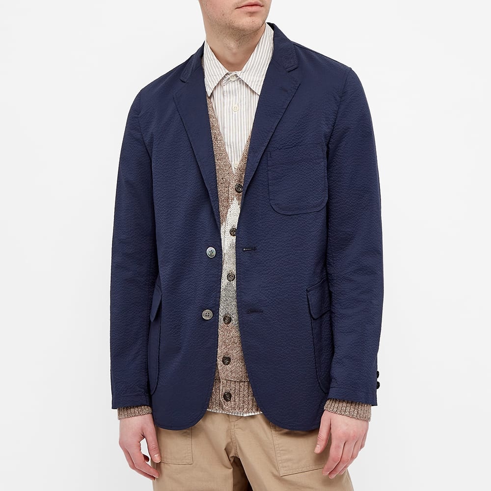 Beams Plus 3 Button Seersucker Blazer - 6