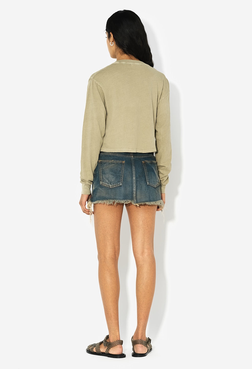 JERSEY LS CROPPED TEE - 5