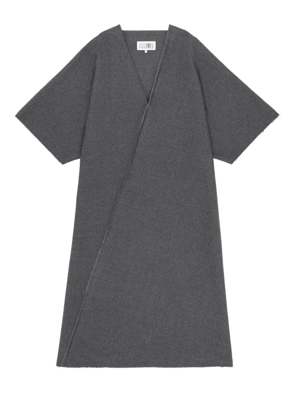 The MIDI DRESS by MM6, a stunning addition to your wardrobe, combines elegance with contemporary des - 1