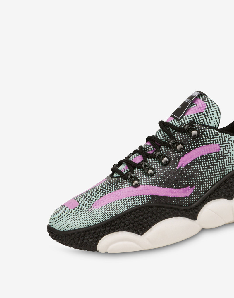 SHADOWS & SQUIGGLES BUBBLE TEDDY SHOES 5