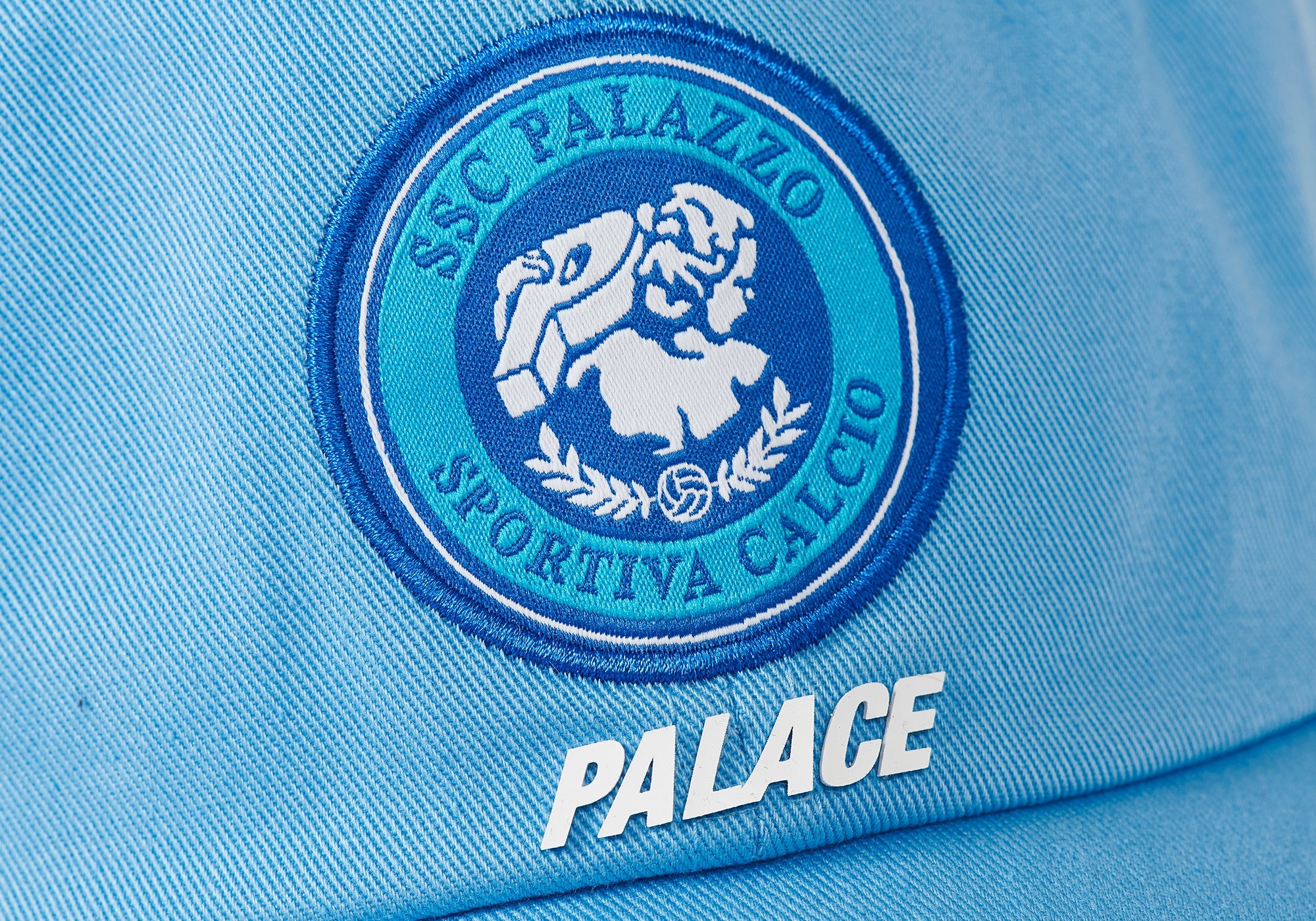 PALACE VESUVIO 6-PANEL BLUE | REVERSIBLE