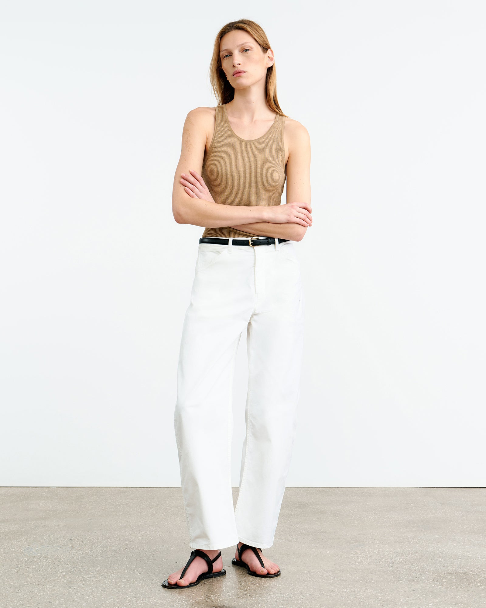 LOTTIE SILK KNIT TANK - 4