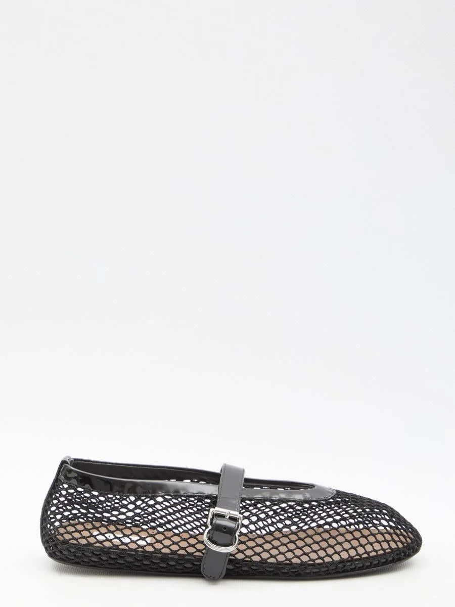 Alaïa Mesh Flat Ballerinas - 1