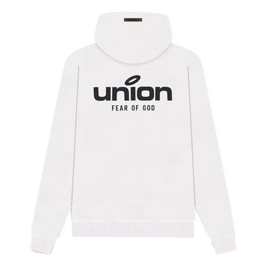 Fear of God Essentials FW21 Vintage Hoodie x Union LA 'White' FOG-FW21-097 - 2