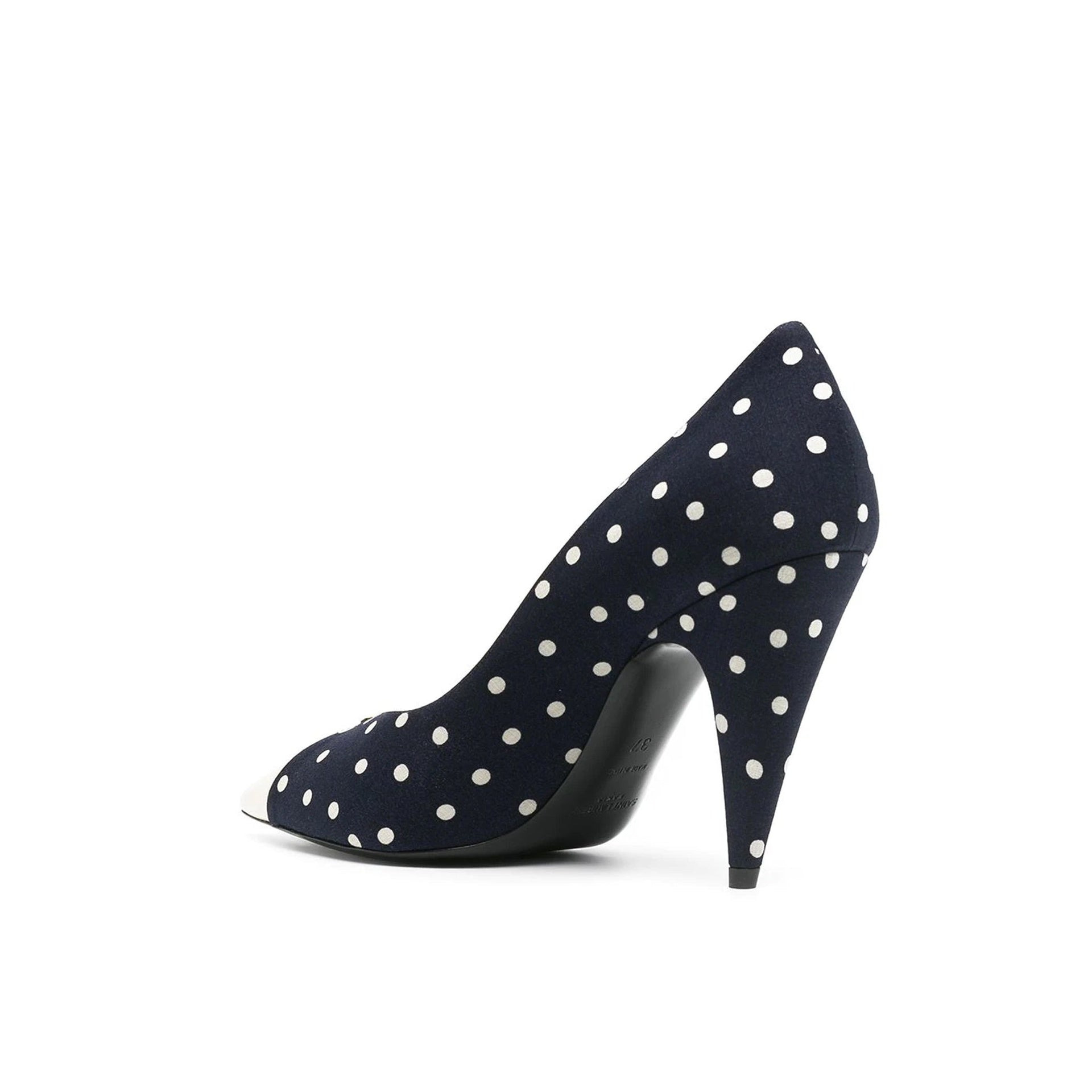 Saint Laurent Lola Polka Dot-Print Pumps Women - 3