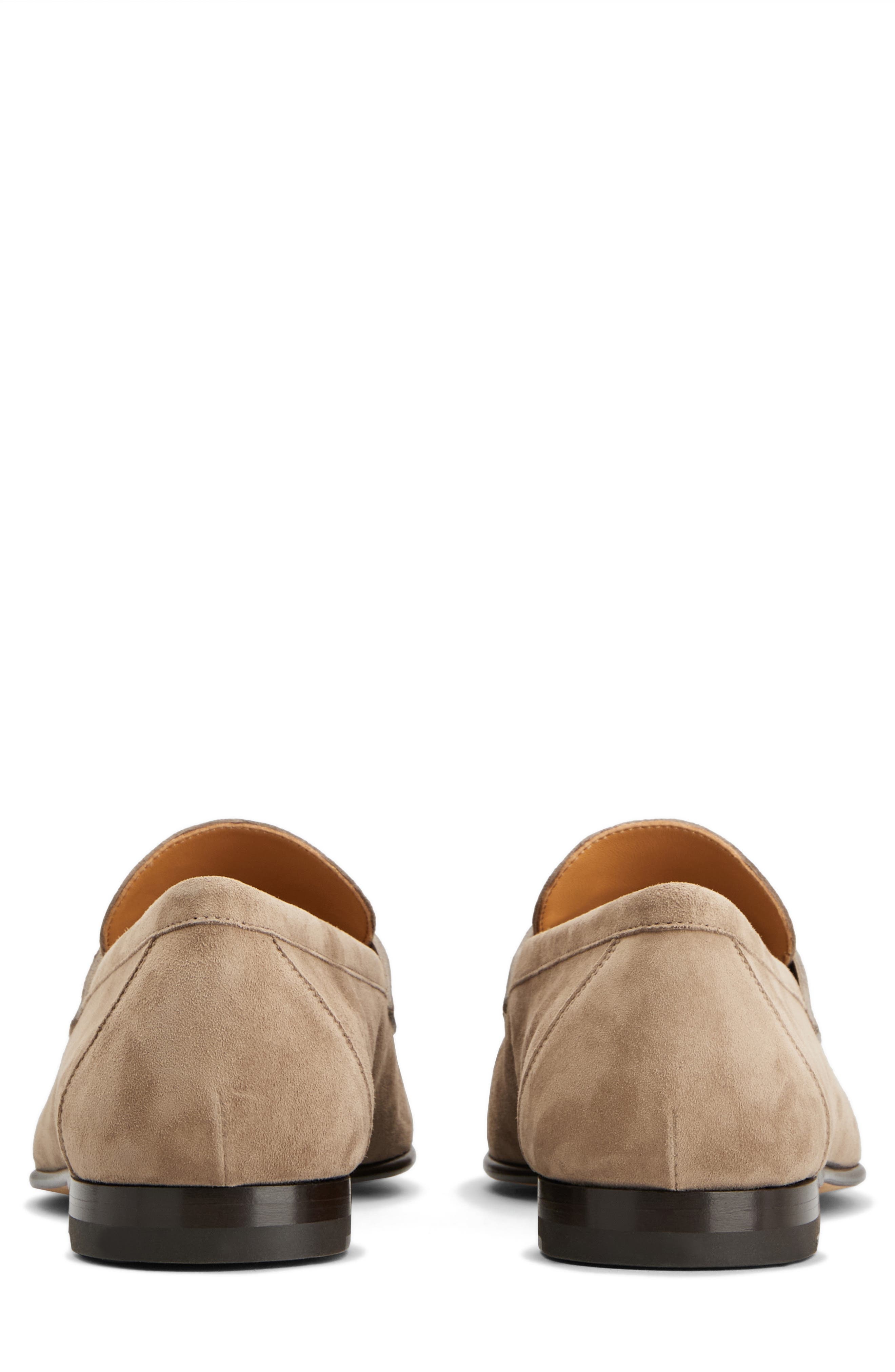 Tod's Goatskin Suede Penny Loafer in Creta Chiaro at Nordstrom - 5